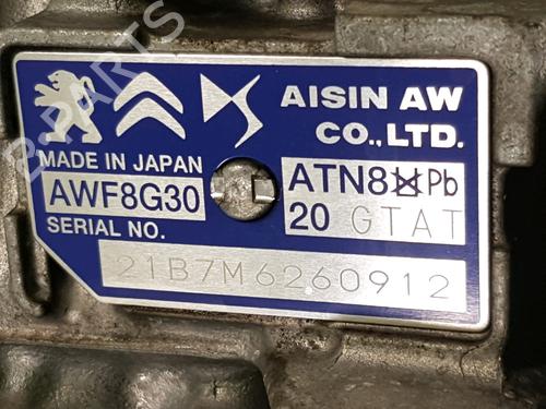 Gearbox PEUGEOT 2008 II (UD_, US_, UY_, UJ_, UR_, UC_) 1.5 BlueHDI 130 | BP29579071M3