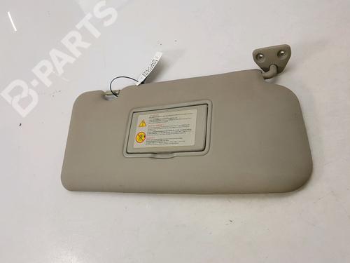 Used Right sun visor NISSAN X-TRAIL I (T30) 2.2 dCi 4x4 (136 hp) 11837253