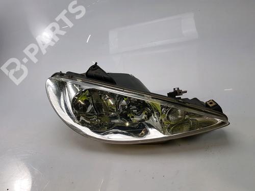 Used Right headlight Right headlight PEUGEOT 206 Hatchback (2A/C) 1.4 16V (88 hp) 11199887 11199887