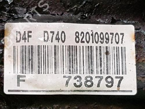 Engine RENAULT CLIO III (BR0/1, CR0/1) 1.2 16V (BR02, BR0J, BR11, CR02, CR0J, CR11) | BP31867188M1 