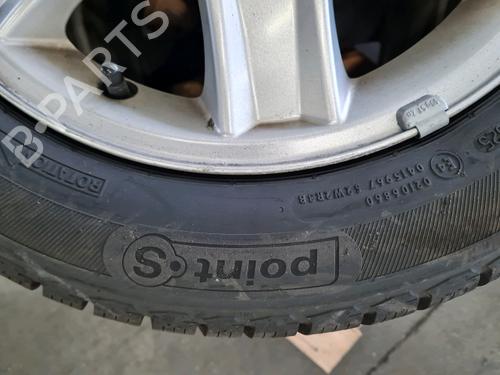 Used Wheel set Wheel set RENAULT MODUS / GRAND MODUS (F/JP0_) 1.5 dCi (FP0F, JP0F) (86 hp) 40521231 40521231