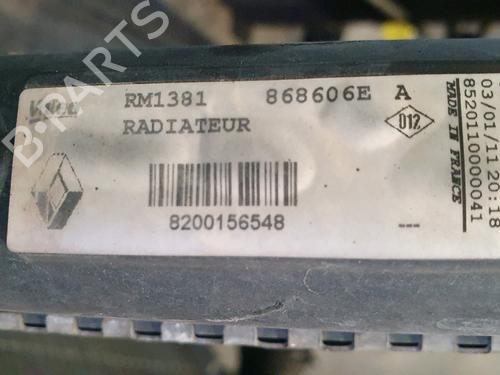 Water radiator RENAULT CLIO II (BB_, CB_) 1.2 16V (BB05, BB0W, BB11, BB27, BB2T, BB2U, BB2V, CB05,... | BP29470857M31 