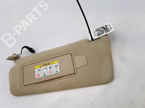 Used Left sun visor Left sun visor JAGUAR XF I (X250) 2.7 D (207 hp) 10445157 10445157