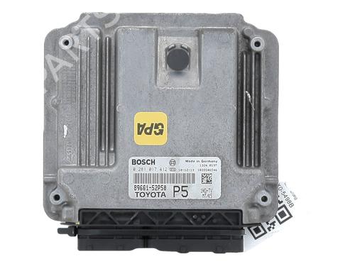 Engine control unit (ECU) TOYOTA VERSO S (_P12_) 1.4 D4-D (NLP121_, NLP121R) | BP34000894M57 - Image 2
