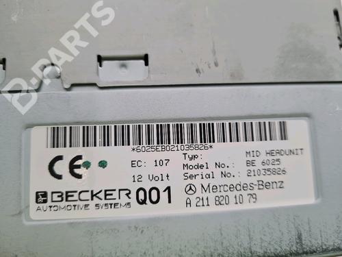 Radio MERCEDES-BENZ E-CLASS (W211) E 220 CDI (211.006) | BP11997485E6 