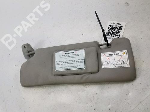 Left sun visor FORD FIESTA IV (JA_, JB_) 1.25 i 16V (75 hp) 1007062