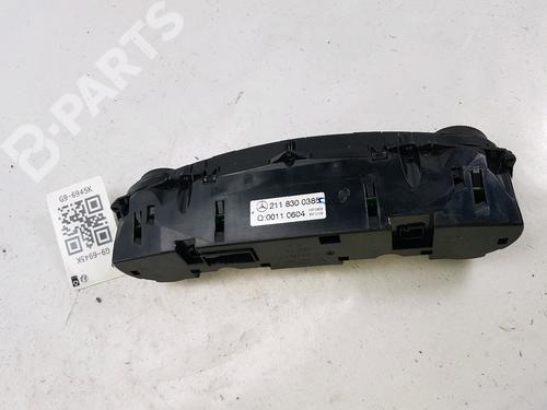 Climate control MERCEDES-BENZ E-CLASS (W211) E 270 CDI (211.016) | BP10659566I5 
