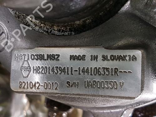 Engine RENAULT MEGANE IV Hatchback (B9A/M/N_) 1.2 TCe 100 (B9MS) | BP29381445M1 