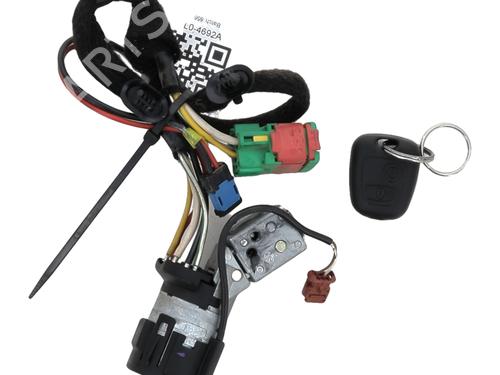 Used Ignition barrel PEUGEOT 307 SW (3H) 2.0 16V (136 hp) 25621185