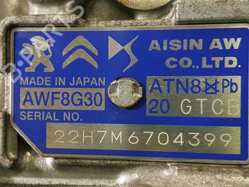 Gearbox CITROËN C5 AIRCROSS (A_) 1.5 BlueHDi 130 (ACYHZJ, ACYHZR) | BP26489523M3 