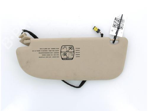 Used Right sun visor PEUGEOT 607 (9D, 9U) 2.2 HDi (133 hp) 16201339
