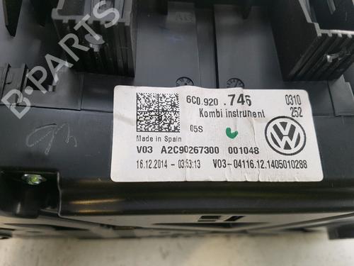 Instrument cluster VW POLO V (6R1, 6C1) 1.8 GTI | BP13673151C47 