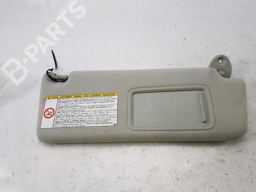 Right sun visor LEXUS GS (_S19_) 450h (GRS191_, GWS191_) (296 hp) 10755560