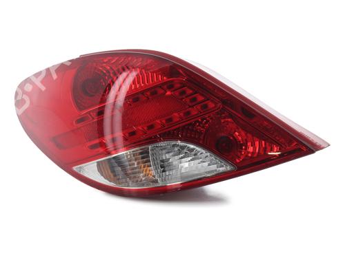 Left taillight PEUGEOT 207 (WA_, WC_) 1.6 HDi | BP32225722C34