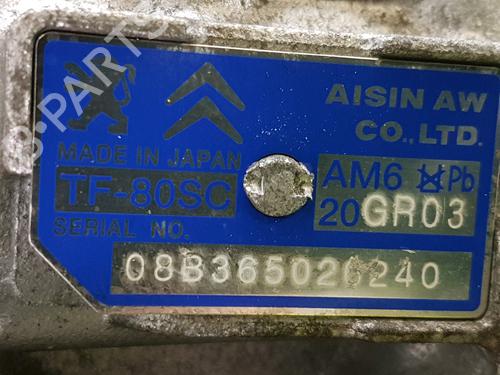Gearbox PEUGEOT 308 I (4A_, 4C_) 2.0 HDi | BP29495494M3 