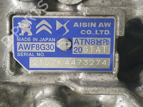 Gearbox PEUGEOT 5008 II (MC_, MJ_, MR_, M4_) 1.5 BlueHDi 130 (MCYHZJ, MCYHZR, MCYHZX) | BP29111374M3 