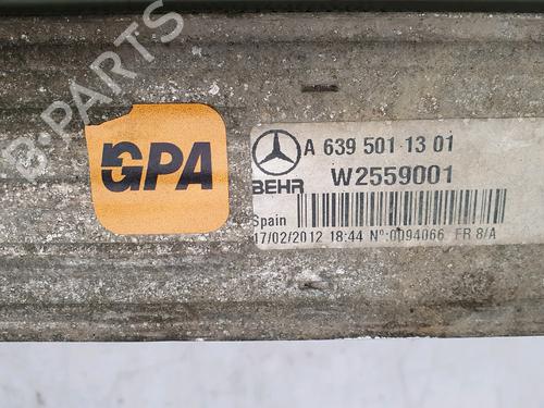 Used Intercooler MERCEDES-BENZ VITO / MIXTO Van (W639) 116 CDI (639.601, 639.603, 639.605) (163 hp) 29443473