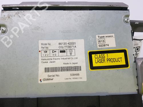Radio TOYOTA RAV 4 III (_A3_) 2.2 D 4WD (ALA30_, ALA30R) | BP13676493E6 
