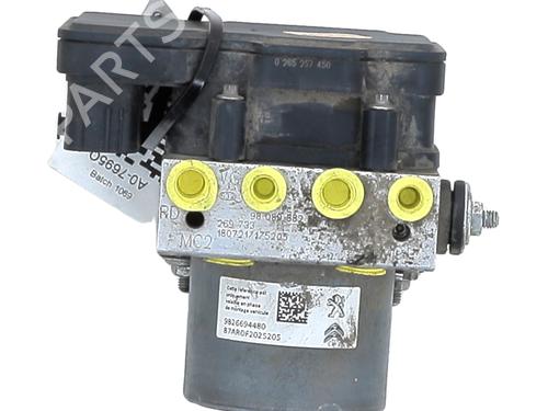 ABS pump PEUGEOT 3008 II SUV (MC_, MR_, MJ_, M4_) 2.0 BlueHDi 180 | BP29470827M43 