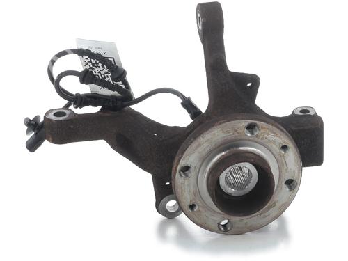 Used Left front steering knuckle RENAULT CLIO III (BR0/1, CR0/1) 1.2 16V (BR0P, CR0P) (101 hp) 31326504