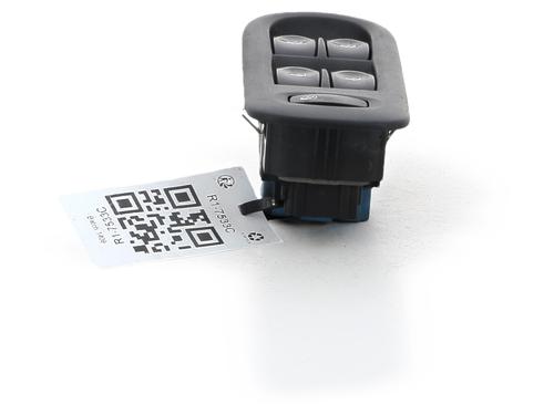 Left front window switch RENAULT CLIO III (BR0/1, CR0/1) 1.5 dCi (BR0H, CR0H, CR1S, BR1S) | BP37228578I27 - Image 2