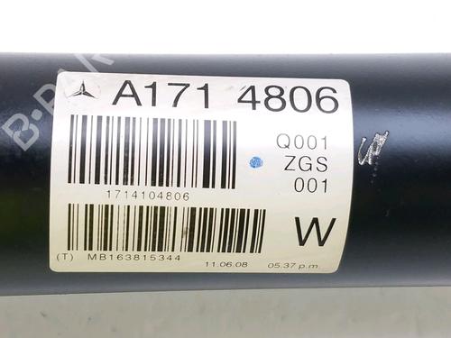 Driveshaft MERCEDES-BENZ SLK (R171) 350 (171.458) | BP27917006M37 