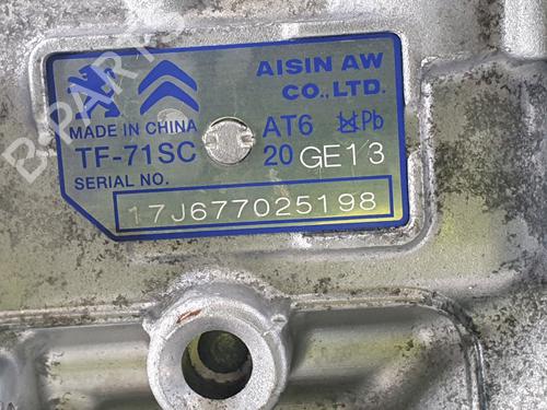 Gearbox PEUGEOT 2008 I (CU_) 1.2 THP 110 / PureTech 110 | BP30334858M3 