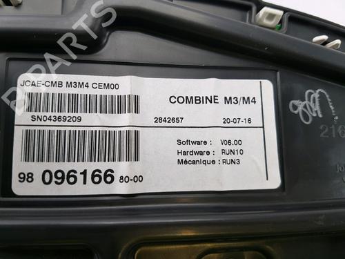 Instrument cluster CITROËN C-ELYSEE (DD_) 1.6 BlueHDi 100 | BP13014657C47 
