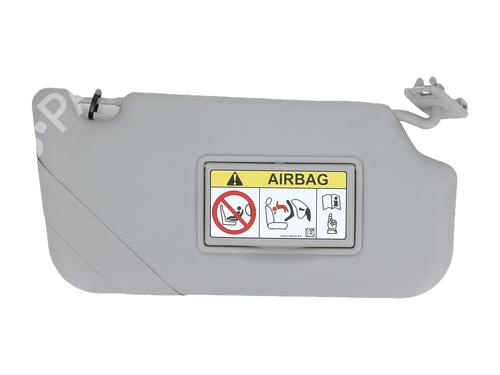 Used Right sun visor FORD FIESTA VI (CB1, CCN) 1.6 TDCi (95 hp) 28802976