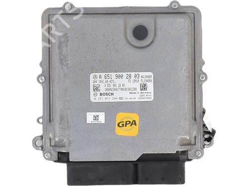 Engine control unit (ECU) MERCEDES-BENZ VITO Van (W447)  | BP27247557M57 