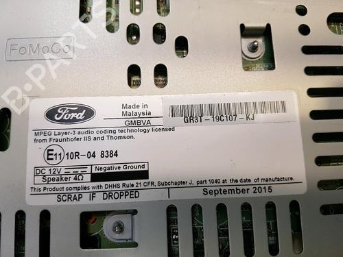 Radio FORD USA MUSTANG Coupe 5.0 V8 | BP15415830E6 