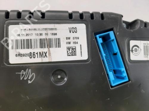 Instrument cluster VW POLO V (6R1, 6C1) 1.6 TDI | BP12227193C47 