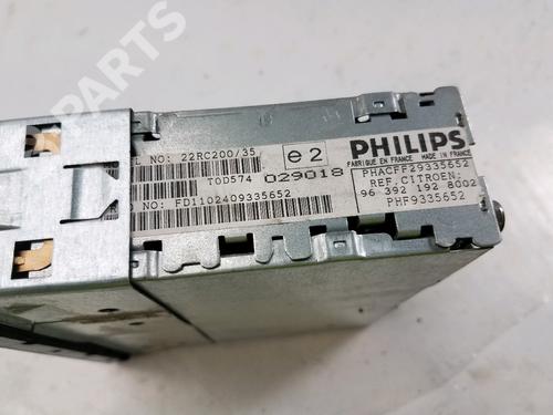 Radio CITROËN BERLINGO / BERLINGO FIRST Box Body/MPV (M_) 2.0 HDI 90 (MBRHY, MCRHY) | BP11122473E6 