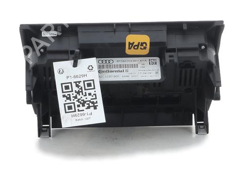 Climate control AUDI A3 (8P1) 2.0 TDI 16V | BP31985878I5