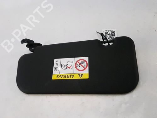 Right sun visor HYUNDAI i20 II (GB, IB) 1.0 T-GDI GPA220013150
