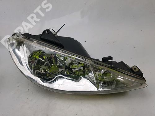 right-headlight-peugeot-206-cc-2d-20-s16-6205s9-2000-2001-2002-2003-2004-2005-2006-2007-2008-11139530 main image