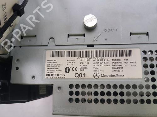 Radio MERCEDES-BENZ C-CLASS (W204) C 300 CDI 4-matic (204.092) | BP12605294E6 