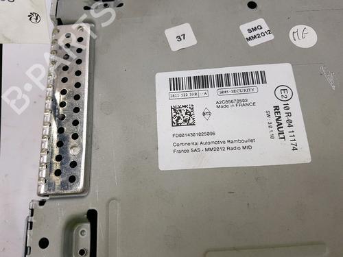 Radio RENAULT ZOE (BFM_) ZOE | BP13676546E6 
