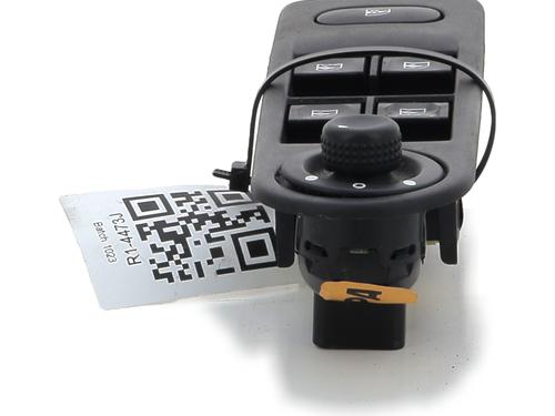 Left front window switch RENAULT CAPTUR I (J5_, H5_) 1.2 TCe 120 | BP28106257I27 