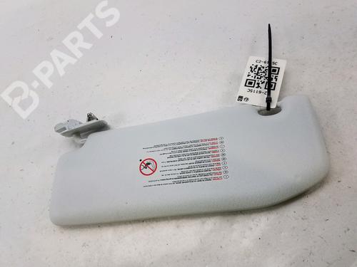 Used Right sun visor Right sun visor PEUGEOT 2008 I (CU_) 1.6 HDi (92 hp) 10619207 10619207