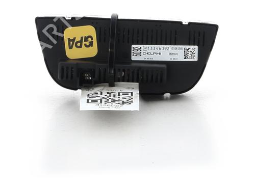 Climate control OPEL ASTRA J (P10) 1.7 CDTI (68) | BP38633039I5 - Image 2