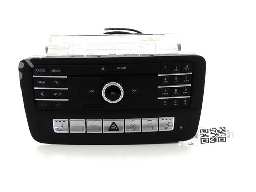 Used Radio MERCEDES-BENZ A-CLASS (W176) A 200 CDI / d (176.008) (136 hp) 26405847
