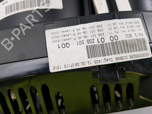 Instrument cluster MERCEDES-BENZ E-CLASS (W212) E 350 CDI (212.025) | BP12531137C47 