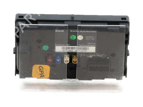 Display monitor RENAULT CLIO III (BR0/1, CR0/1) 1.2 16V (BR02, BR0J, BR11, CR02, CR0J, CR11) | BP25452455C48 