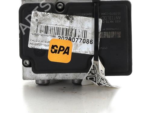 ABS pump PEUGEOT 1007 (KM_) 1.4 HDi | BP29390142M43 