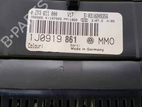 Instrument cluster VW GOLF IV (1J1) 1.4 16V | BP13673340C47 
