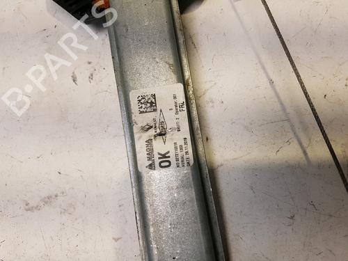 Rear left window mechanism DACIA SANDERO II TCe 90 (B8M1, B8MA, B8AC) | BP15216065C24 
