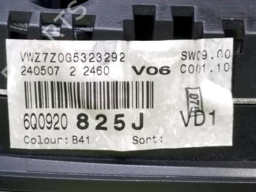 Instrument cluster VW POLO (9N_, 9A_) 1.9 TDI | BP15814062C47 