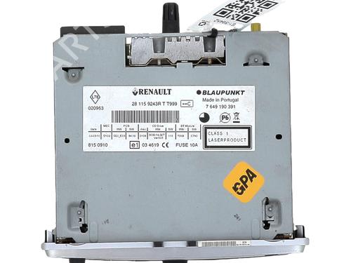 Radio RENAULT MEGANE III Hatchback (BZ0/1_, B3_) 1.4 TCe (BZ0F, BZ1V) | BP30693798E6