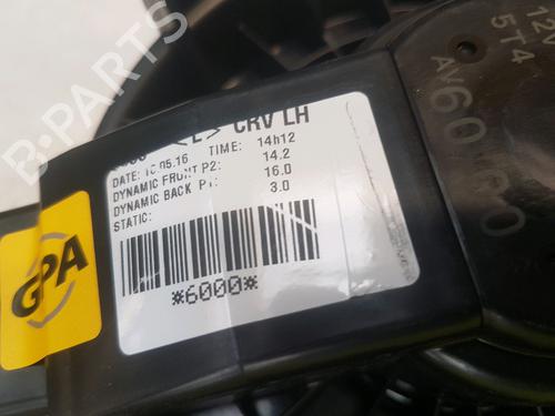 Heater blower motor HONDA CR-V IV (RM_) 1.6 i-DTEC (RE6) | BP15271975M62 